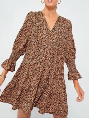 NEW! TUCKERNUCK Pomander Place Kenzo leopard print dress L